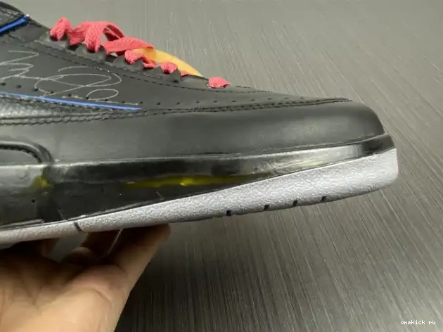 Chep Onekick 2 Black Retro Low Blue Jordan SP DJ4375-004 Off-White 0517